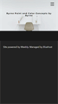 Mobile Screenshot of byrnepaint.com